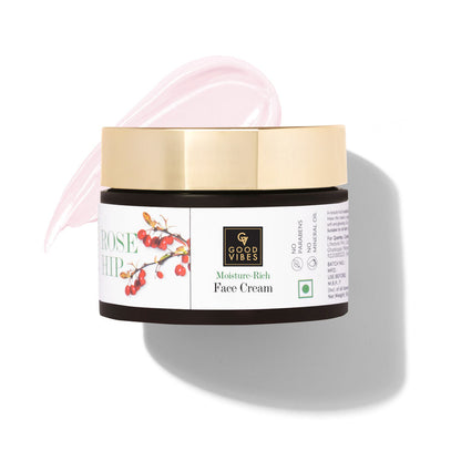 Good Vibes Rosehip Moisture Rich Face Cream