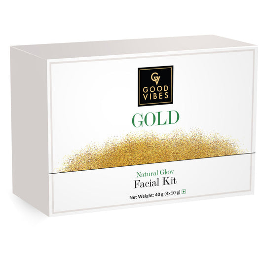 Buy Good Vibes Gold Natural Glow Facial Kit from DrMediCart, Ship from India to USA