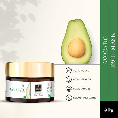 Good Vibes Nourishing Face Mask - Avocado