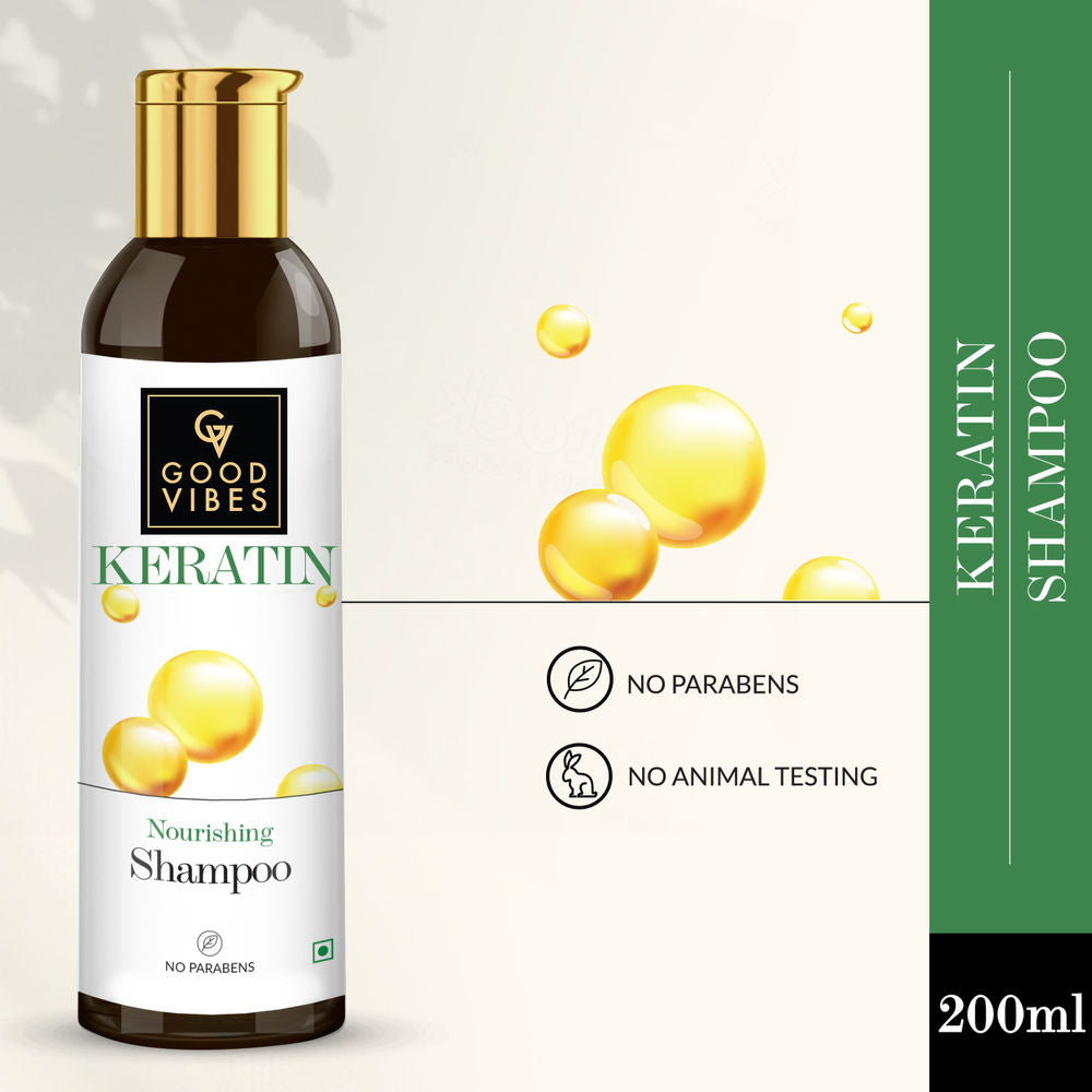 Good Vibes Keratin Nourishing Shampoo