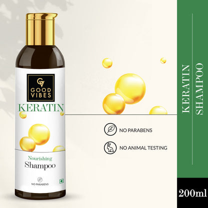 Good Vibes Keratin Nourishing Shampoo
