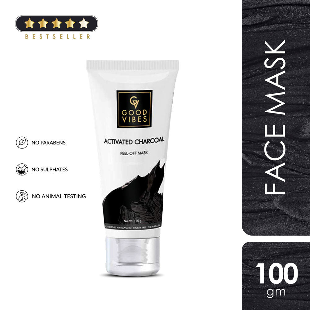 Good Vibes Activated Charcoal Peel Off Mask