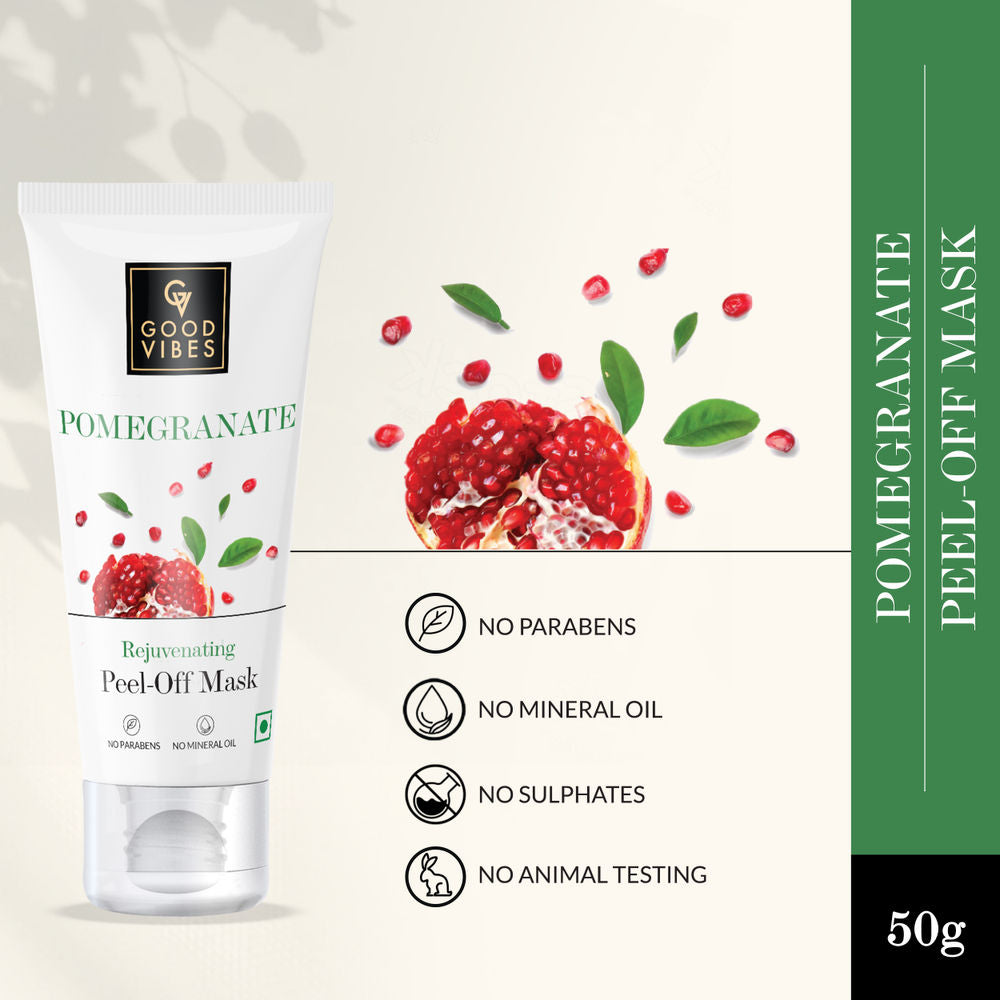 Good Vibes Pomegranate Rejuvenating Peel Off Mask