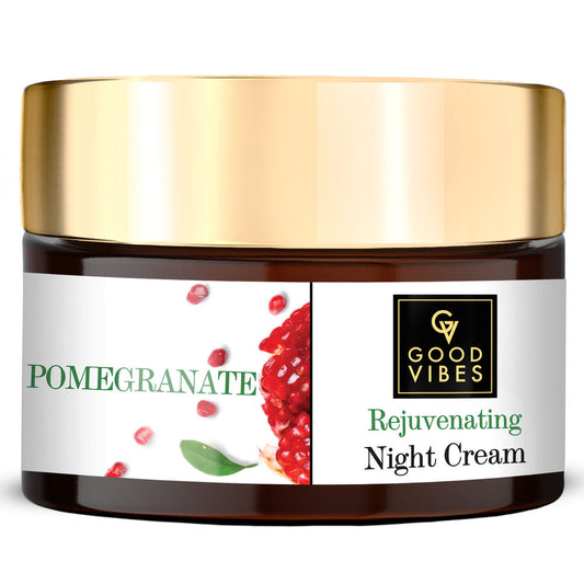 Buy Good Vibes Pomegranate Rejuvenating Night Cream from DrMediCart, Ship from India to USA