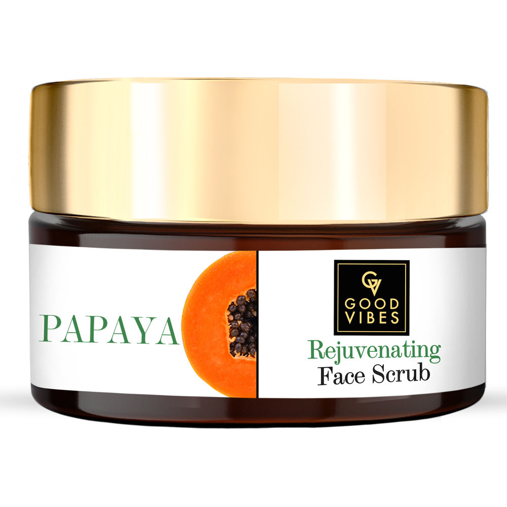 good vibes papaya rejuvenating face scrub buy in usa