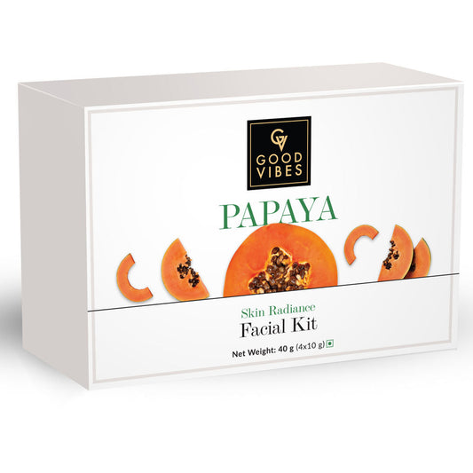 Buy Good Vibes Skin Radiance Facial Kit - Papaya from DrMediCart, Ship from India to USA