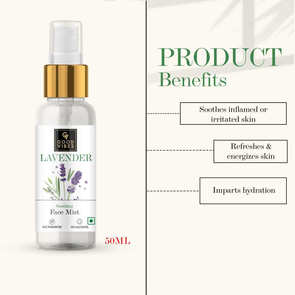 Good Vibes Soothing Face Mist - Lavender