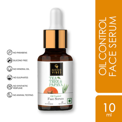 Good Vibes Tea Tree & Papaya Oil Control Face Serum