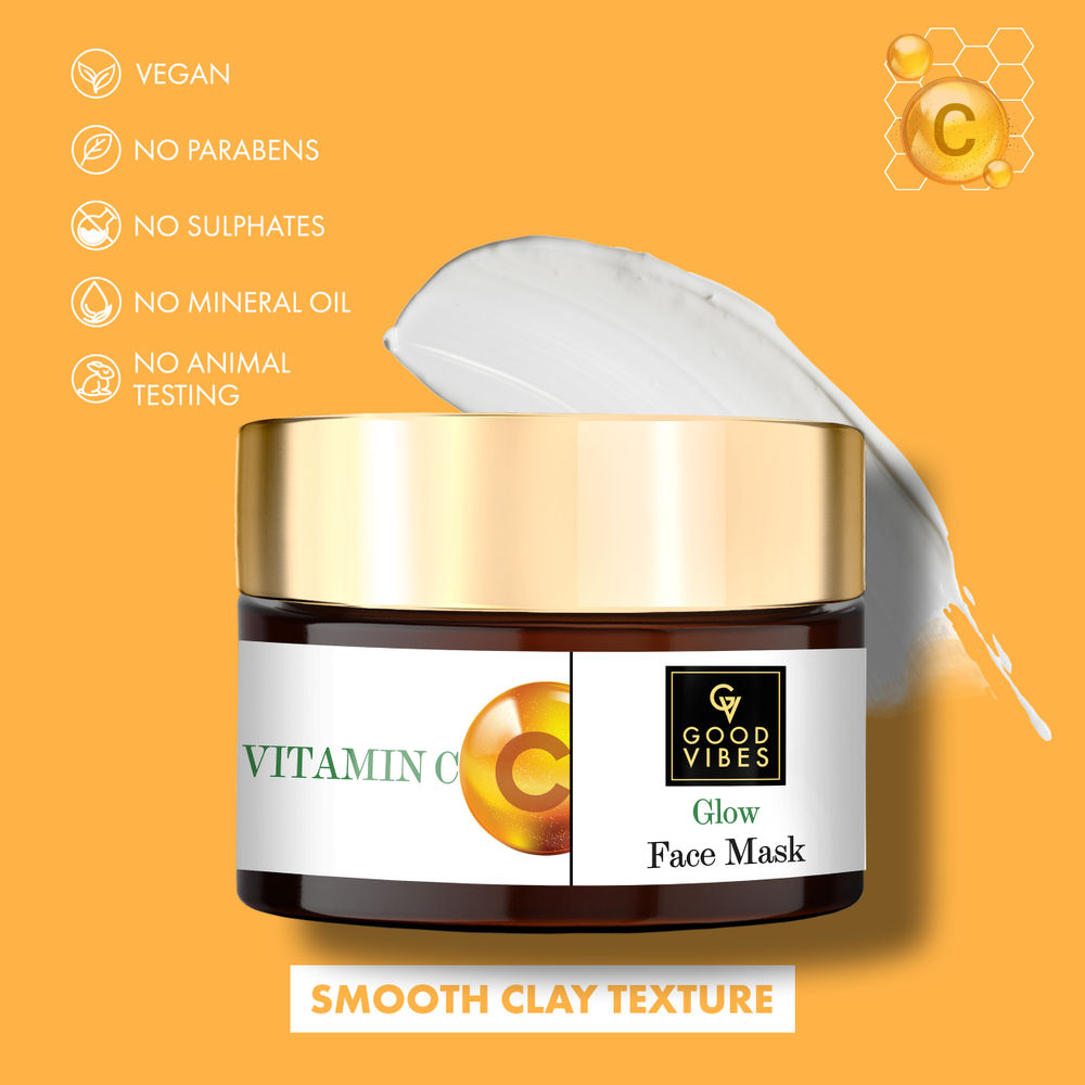 Good Vibes Vitamin C Glow Face Mask