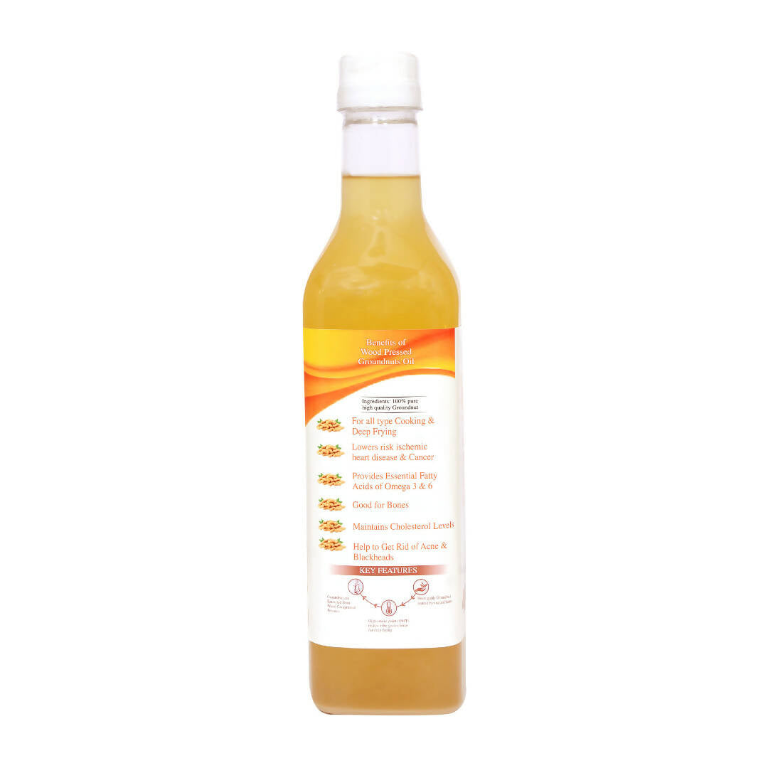 Buy Dorjee Wellness Wood Pressed Groundnut Oil from DrMediCart, Ship from India to USA