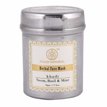 Khadi Natural Neem Basil & Mint Herbal Face Mask
