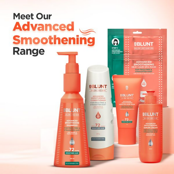 BBlunt Advanced Smoothening Serum Cream with Keratin & Hyaluronic Acid