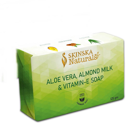 Buy Skinska Natural Aloe Vera Vitamin E & Almond Milk Soap from DrMediCart, Ship from India to USA