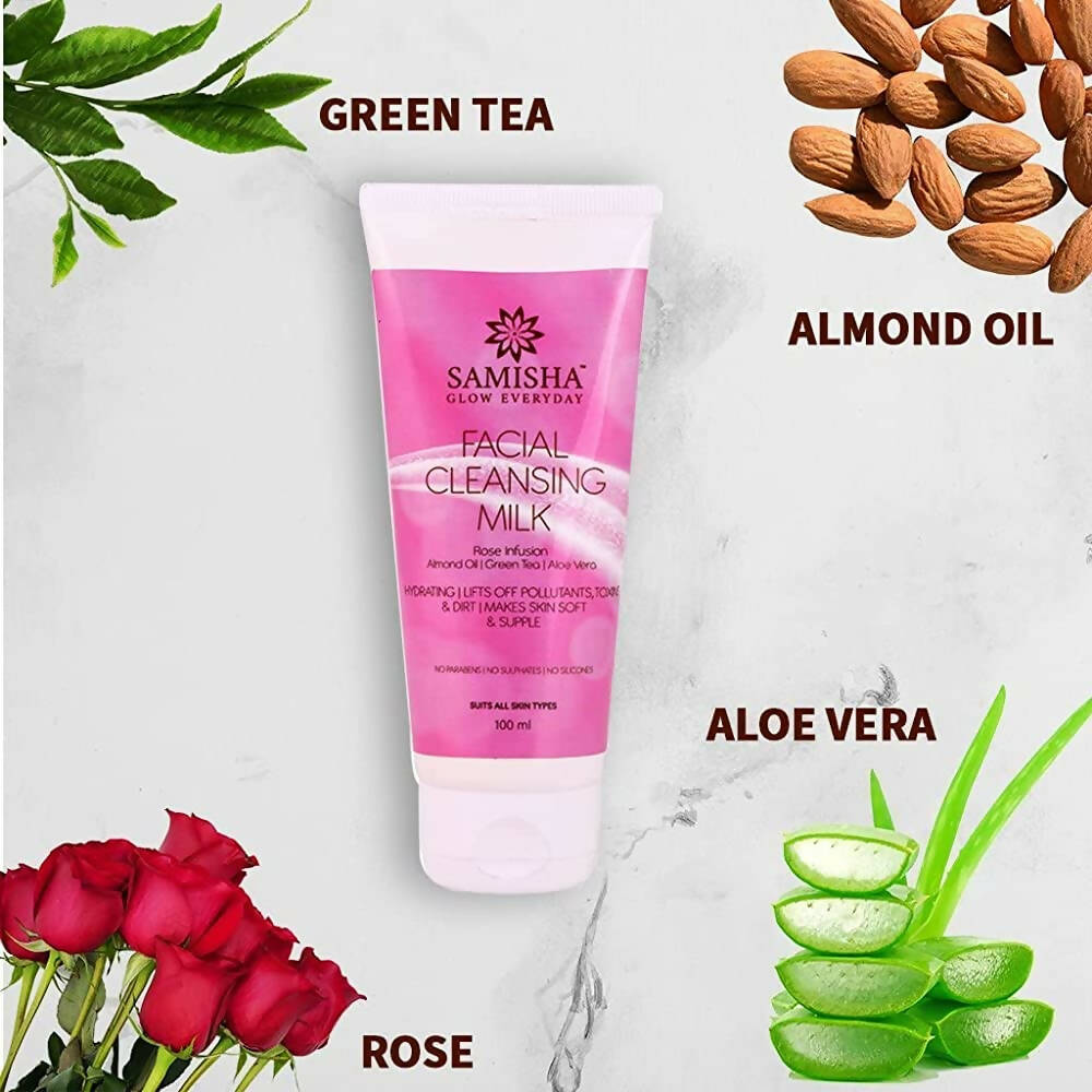 Samisha Refreshing Deep Facial Cleansing Milk - DrMediCart