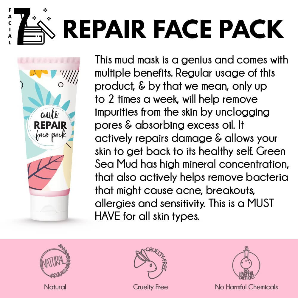 Buy Auli Repair Face Pack - Pack Up from DrMediCart, Ship from India to USA