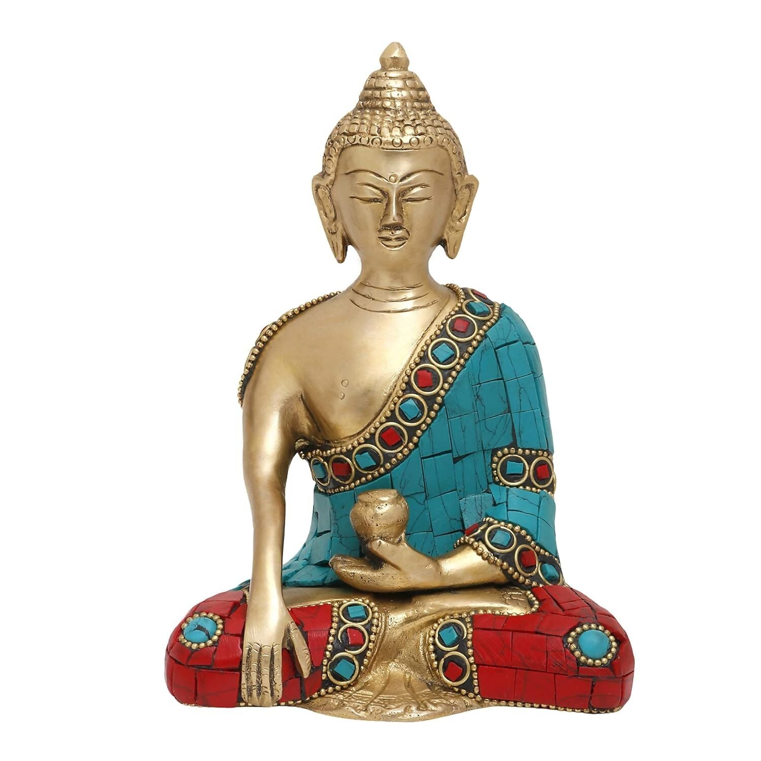 Buy Pick End Now Brass Gautam Buddha Idol