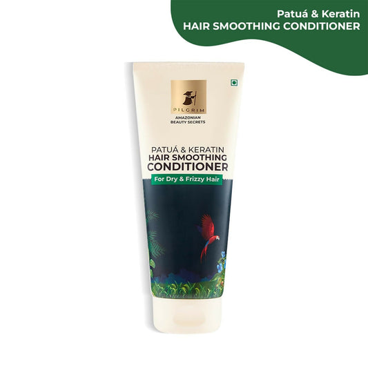 Buy Pilgrim Amazonian Patua & Keratin Hair Smoothing Conditioner For Dry & Frizzy Hair With Sacha Inchi from DrMediCart, Ship from India to USA