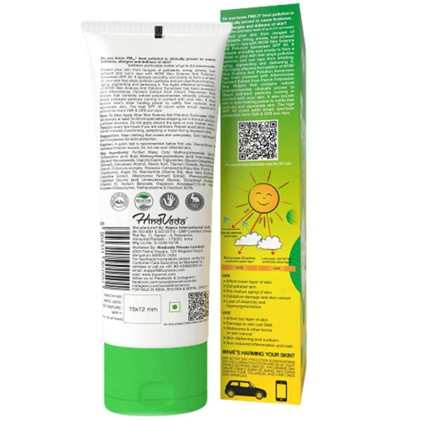Wow Skin Science Anti Pollution Sunscreen Lotion - Drmedicart
