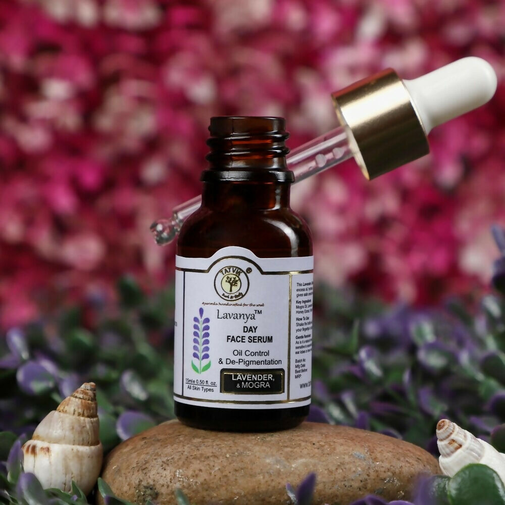 Tatvik Ayurveda Lavanya Day Face Serum (Lavender & Mogra)