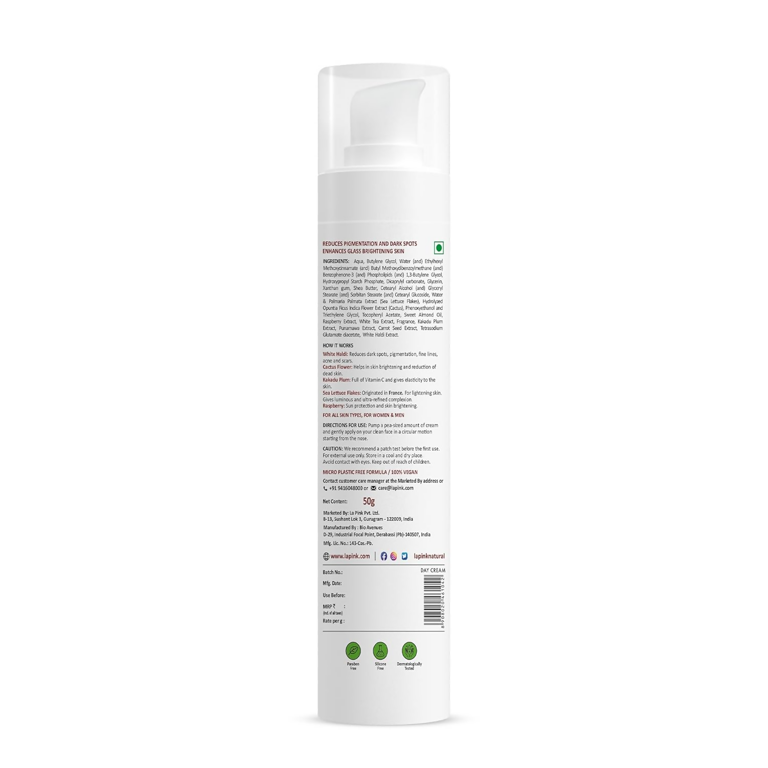 La Pink Ideal Bright Day Cream For Glowing Skin