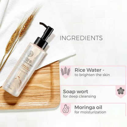 The Face Shop Rice Water Bright Rich Cleansing Oil - Korean Skincare
