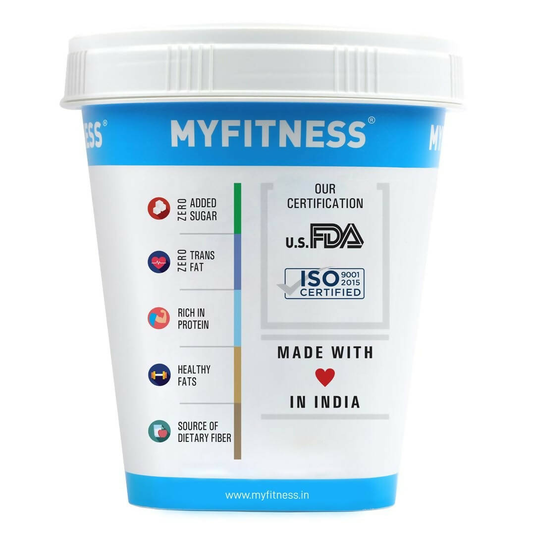 Myfitness All Natural Unsweetened Peanut Butter Crunchy