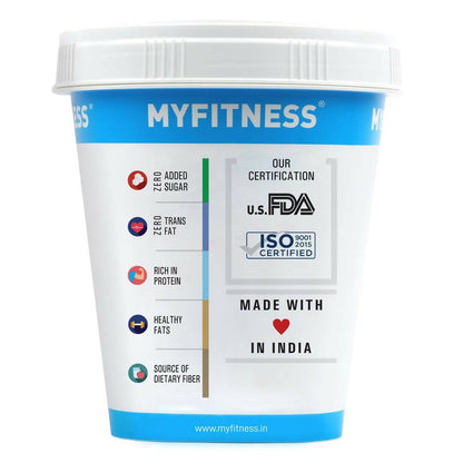 Myfitness All Natural Unsweetened Peanut Butter Crunchy