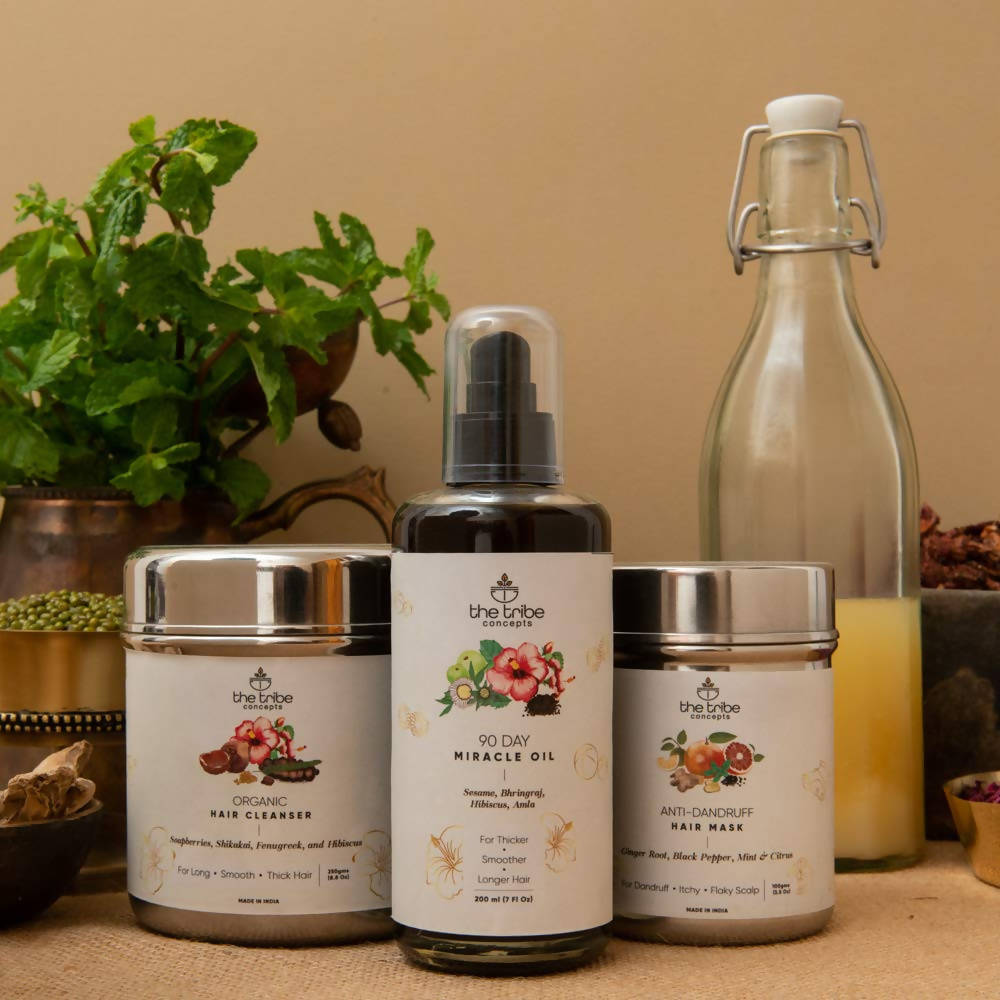 The Tribe Concepts Anti-Dandruff Total Hair Care Kit - Drmedicart