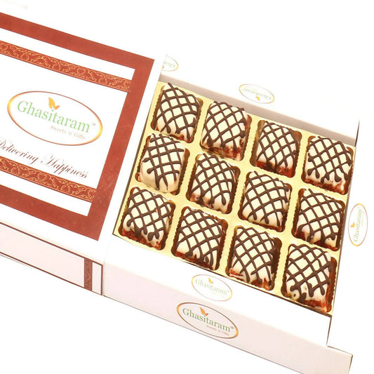 Ghasitaram Anjeer Chocolate Bites In White Box