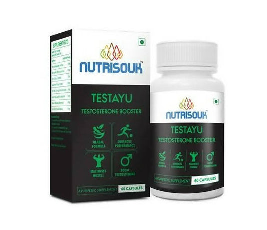 Nutrisouk Testayu Testosterone Booster Capsules