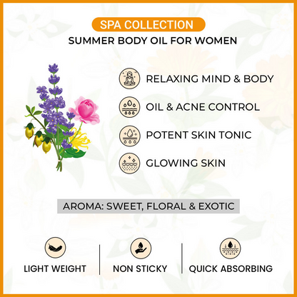 Keya Seth Aromatherapy Relaxing Floral Summer Body Oil