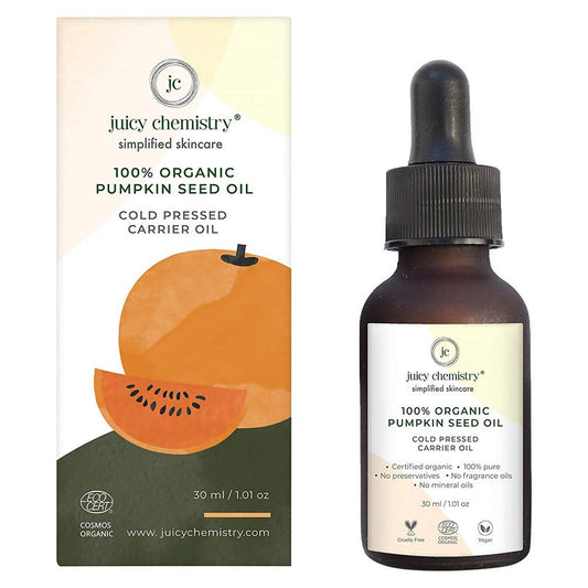 Juicy Chemistry Organic Pumpkin Seed Oil For Cold Pressed Carrier Oil