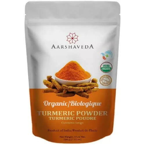 Buy Aarshaveda Organic Turmeric Powder from DrMediCart, Ship from India to USA