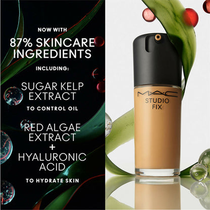 MAC Studio Fix Fluid SPF 15 Mini Soft Matte Foundation With Hyaluronic Acid - NC41