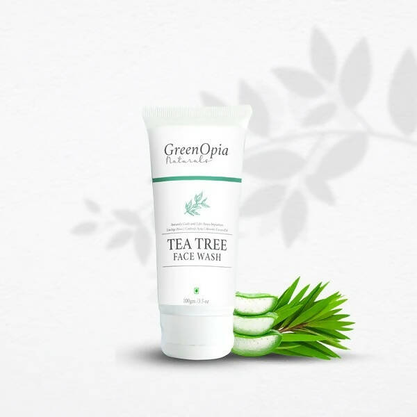 GreenOpia Naturals Tea Tree Face Wash