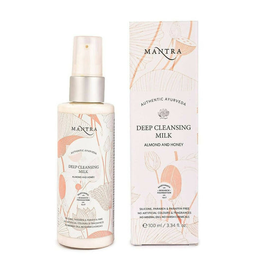 Buy Mantra Herbal Deep Cleansing Milk Almond and Honey from DrMediCart, Ship from India to USA