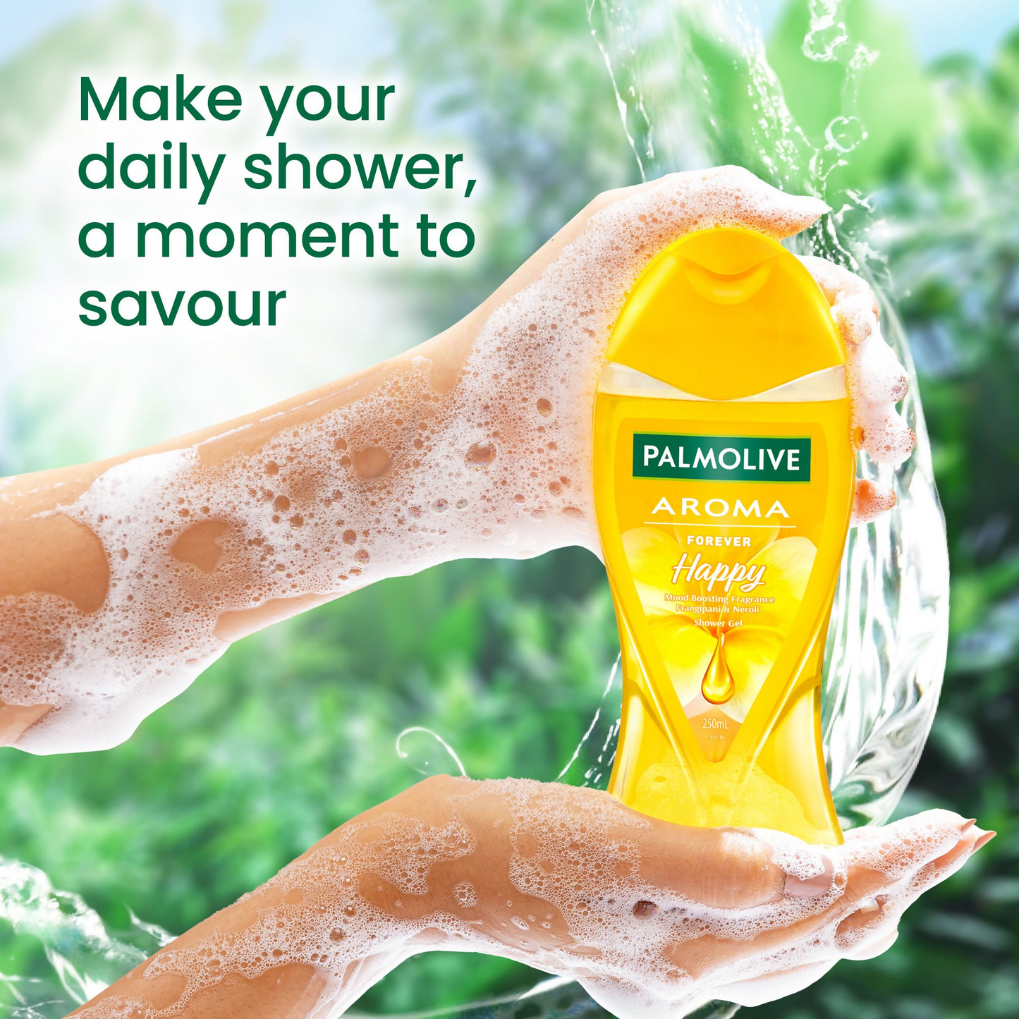 Palmolive Aroma Forever Happy Body Wash With Frangipani & Neroli