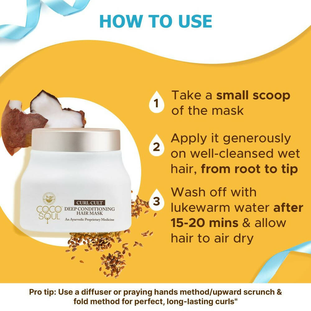 Coco Soul Curl Cult Deep Conditioning Hair Mask