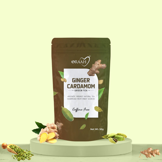 Buy Oraah Ginger Cardamom Green Tea from DrMediCart