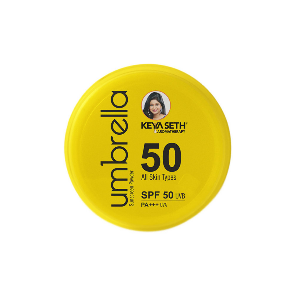 Keya Seth Aromatherapy Umbrella Sunscreen Powder SPF 50 UVB PA+++ UVA