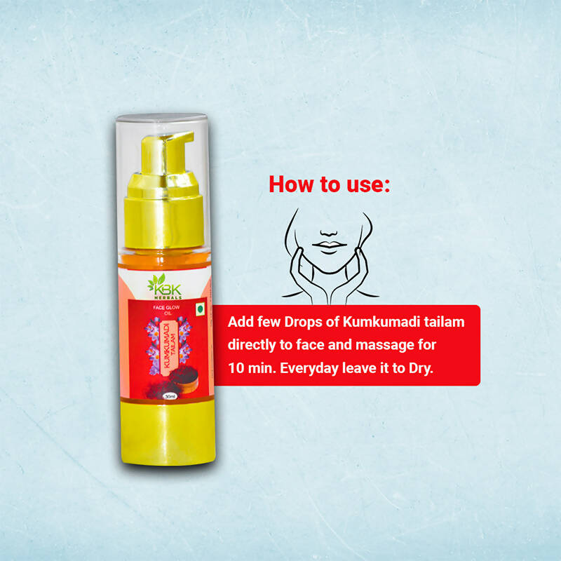 KBK Herbals Kumkumadhi Tailam - DrMediCart