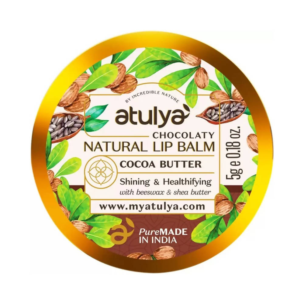 Buy Atulya Cocoa Butter Natural Lip Balm from DrMediCart, Ship from India to USA