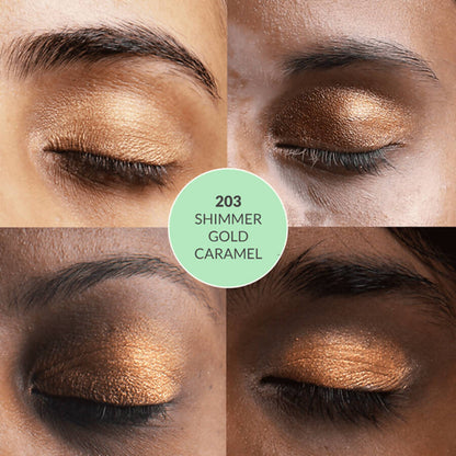Disguise Satin Smooth Eyeshadow Squares - Shimmer Gold Caramel 203