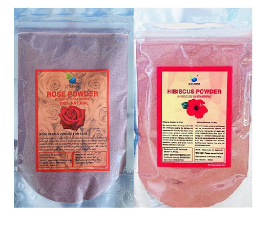 Buy Qykkare Rose Powder And Hibiscus Powder from DrMediCart, Ship from India to USA