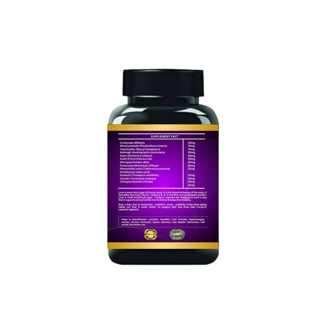 Cordy Herb Cordyliv Capsules - Liver Detox
