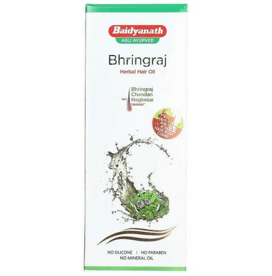 Buy Baidyanath Jhansi Bhringraj Herbal Hair Oil from DrMediCart, Ship from India to USA