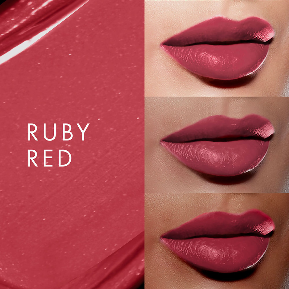 Lakme Glitterati Collection Shine Lipstick  - Ruby Red