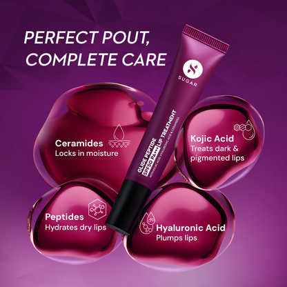 SUGAR Glide Peptide SPF50 PA+++ Lip Treatment - 01 Coconut Crunch