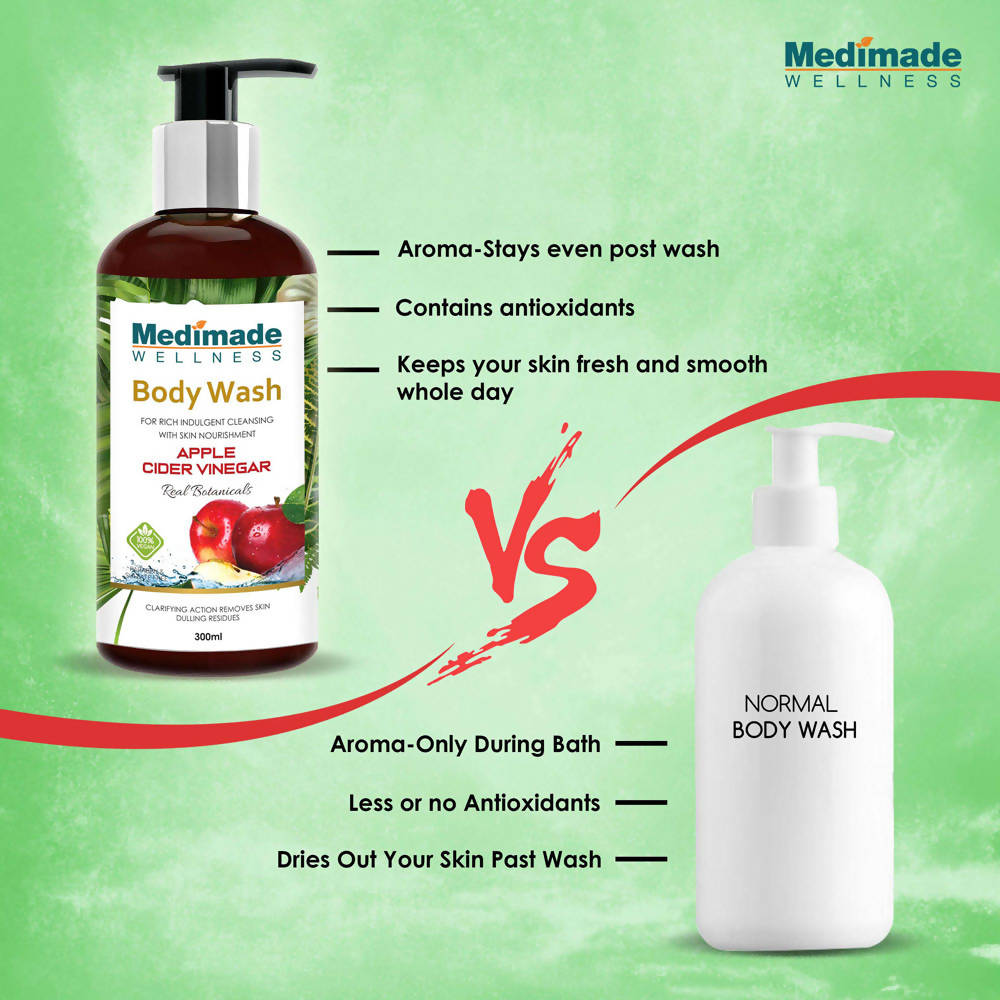 Medimade Wellness Apple Cider Vinegar Body Wash - DrMediCart