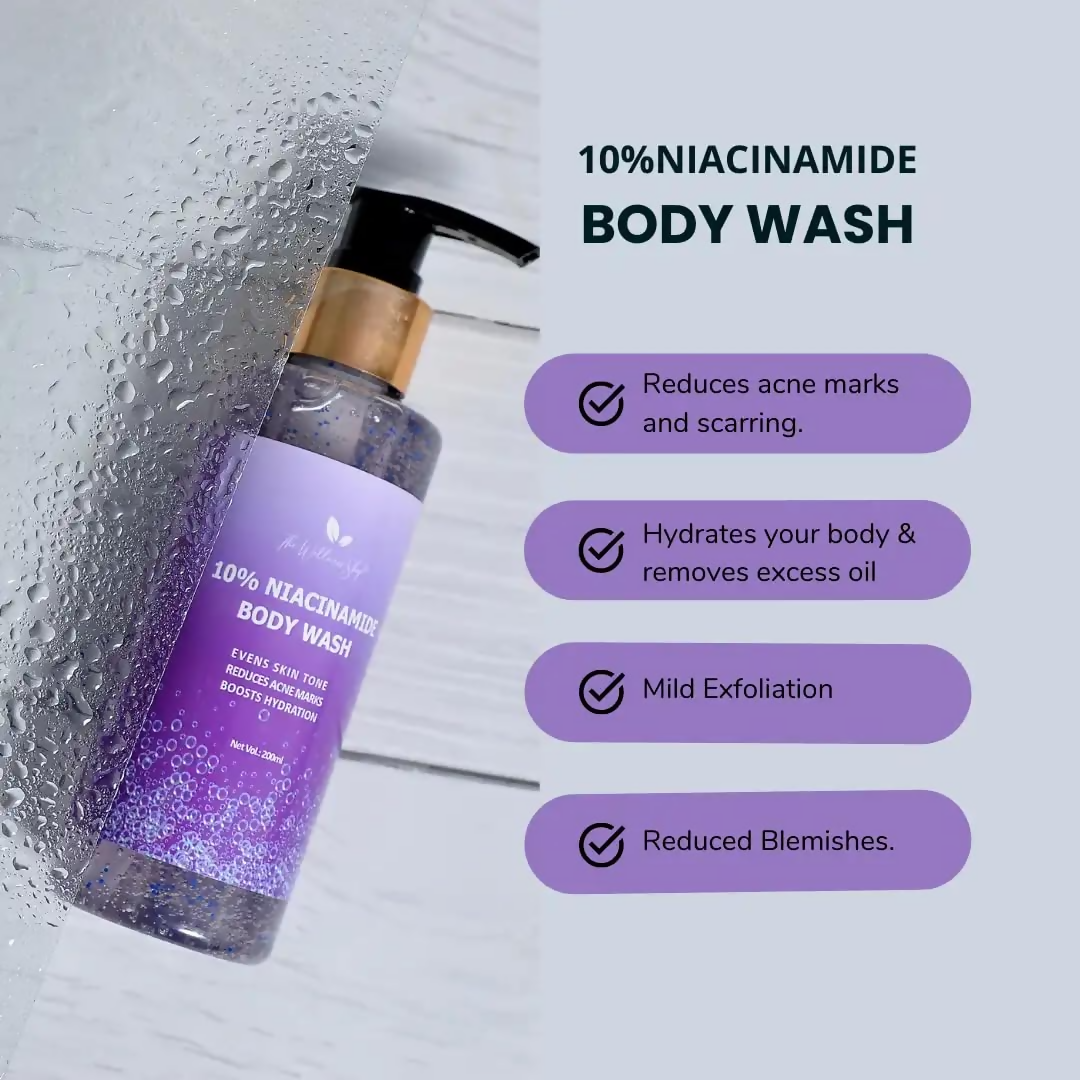 The Wellness Shop 10% Niacinamide Body Wash - Drmedicart